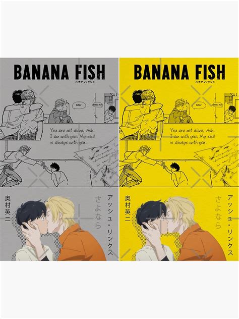 Ash Lynx Eiji Okumura Banana Fish Sticker Poster For Sale By