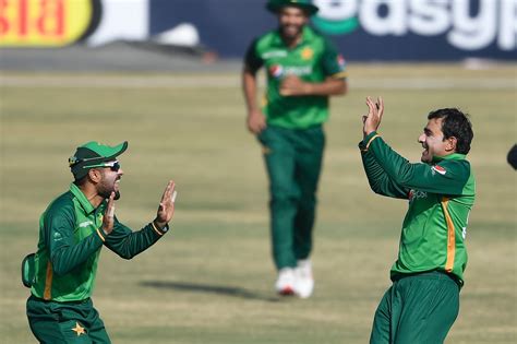 Iftikhar Ahmed celebrates after bagging a five-for | ESPNcricinfo.com