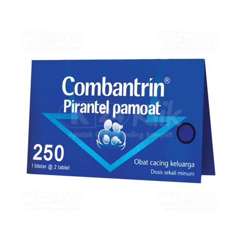 Jual Combantrin Tablet 250mg 1 Strip Isi 2tab Shopee Indonesia