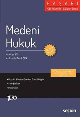 Adli Hakimlik Savcılık Sınavı BAŞARI Medeni Hukuk Özge Şen Fiyat