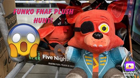 Funko Fnaf Plush Hunt Captain Foxy Plush Found Youtube