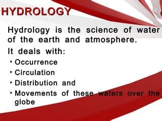 Hydrology | PPT