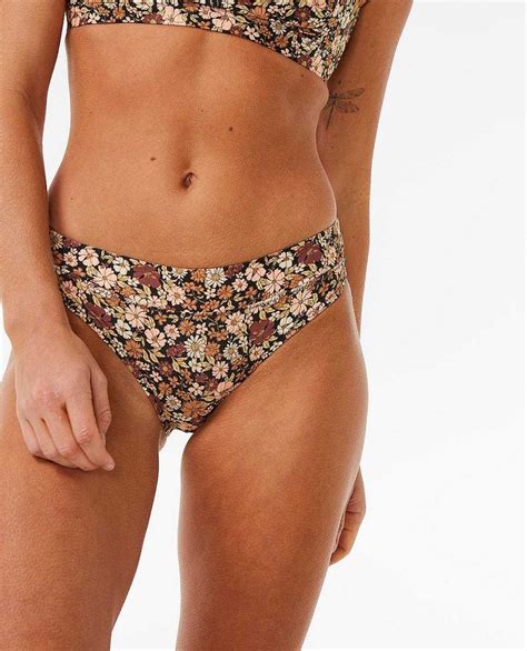 Women Rip Curl Bikini Bottoms Sea Of Dreams Full Pant Brown Culaithsurf