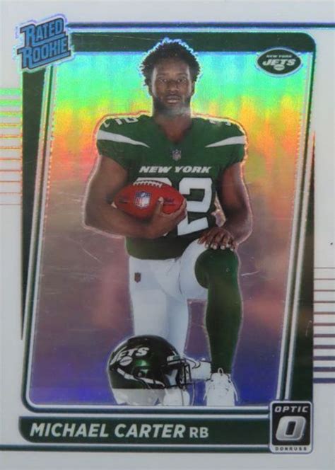 Michael Carter Optic Holo Variation Price Guide Sports Card