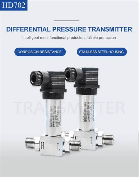 Smart Differential Pressure Sensor Analog Output Pressure Transducer