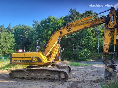 JCB JS260 tracked excavator for sale Poland Gdańsk AD36202