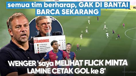 Arsene Wenger Melihat Barcanya Flick Seperti Era Pep 4 Pelatih Rival