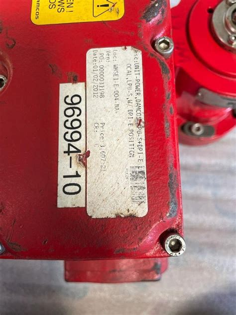 Danfoss Damcos Damcos Danfoss Lpu D Power Cont Vac Hz V A