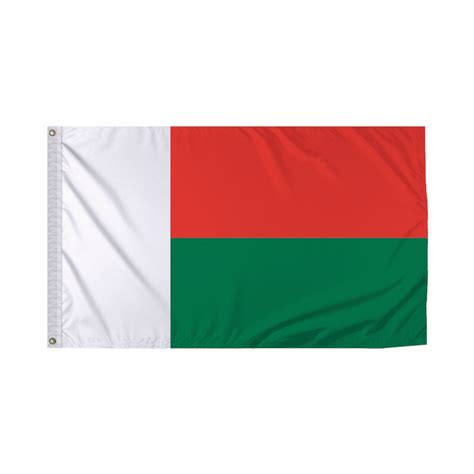 Promopatriot Madagascar Country Flag 3x5 Ft Outdoor Nylon Double