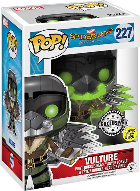 Funko Pop! Marvel: Spider-Man Homecoming - Vulture Vinyl Bobble-Head ...