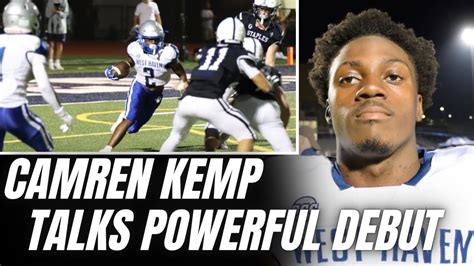 Camren Kemp They Counted Us Out Postgame Interview West Haven