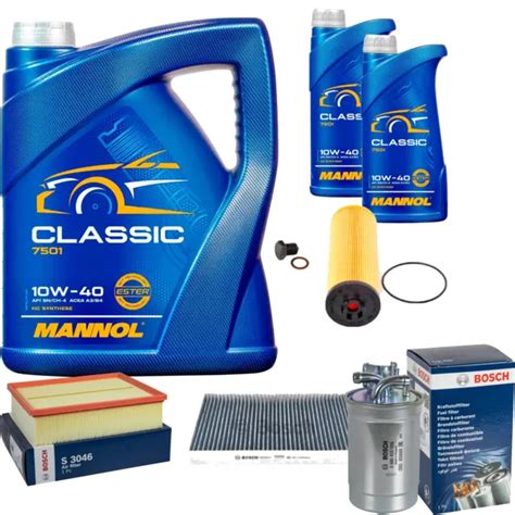 Bosch Inspection Set L Mannol Classic W Pour Audi A Avant Ed