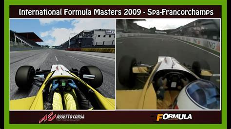 Assetto Corsa Vs Real Life International Formula Masters Ctdp