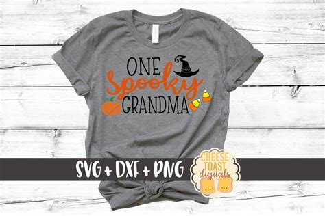 One Spooky Grandma Svg Halloween Svg Grandma Svg Mimi Svg Etsy