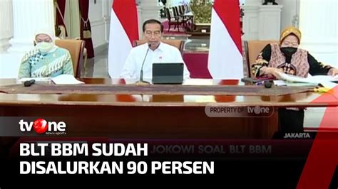 Presiden Jokowi Pastikan Penyaluran BLT BBM Tepat Sasaran Kabar