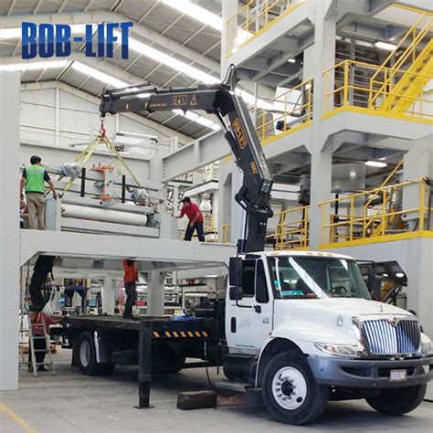 Bob Lift Reliable Quality Ton Truck Crane Truck Mounted Crane