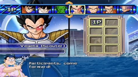 Dbz Budokai Tenkaichi 3 Ps2 Walkthrough Vegeta Scouter Youtube