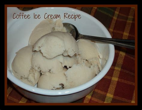 Coffee Ice Cream Recipe - ThirtySomethingSuperMom