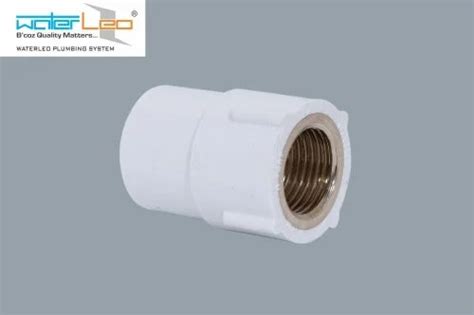 Waterleo Upvc Brass Fta For Plumbing At Rs 14piece In Rajkot Id