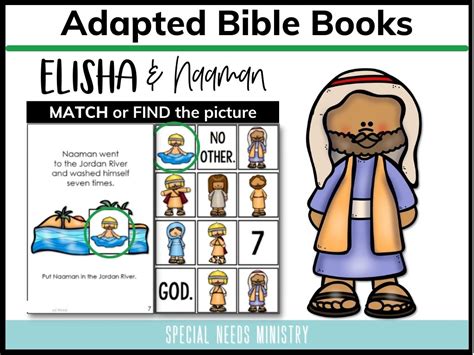 Adapted Bible Books – Elisha & Naaman – Deeper KidMin