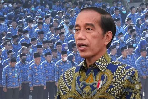 10 HARI LAGI GAJI PNS NAIK Jokowi Resmi Naikkan Nominal Tukin PNS