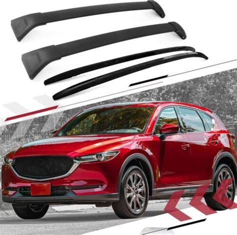 4 Stück für 2017 2022 Mazda CX 5 CX5 Dachschiene Gestell Träger