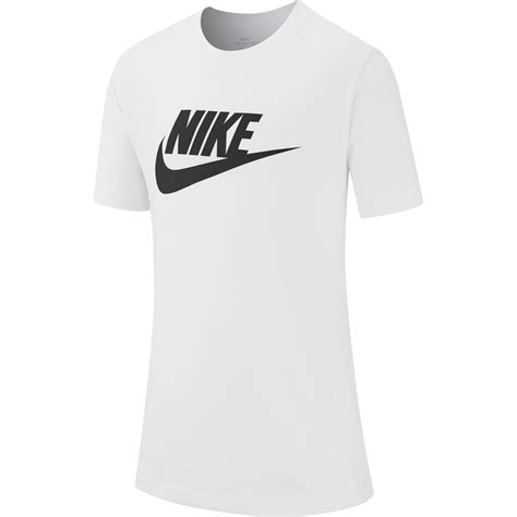 Nike Boys Sportswear T-Shirt - White - Tennisnuts.com