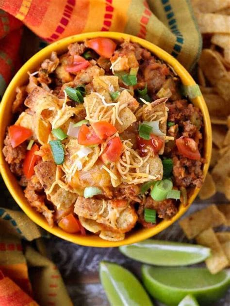 Frito Pie Recipe - Mantitlement