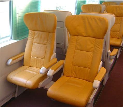 Soft Leather Luxury Bus Seats Durable , Custom Luxury Coach Seats For Train