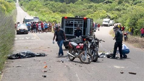 Dois homens morrem em colisão entre motos em rodovia no Piauí filho