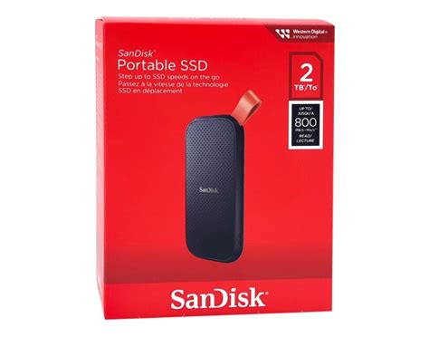 SanDisk 2TB External SSD (USB 3.2) - Reliable & Fast Storage in Sleek Black