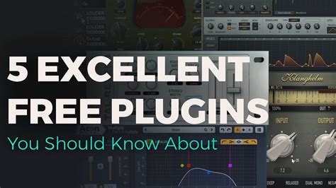 Free Plugins You Should Know Youtube