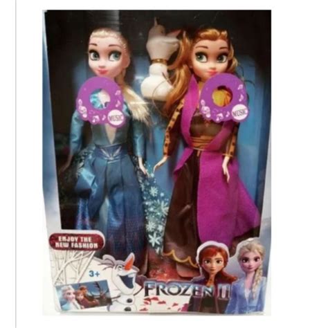 Mu Eca Set X Frozen Ana Y Elsa Cm Musical Libre Soy Shopee Argentina