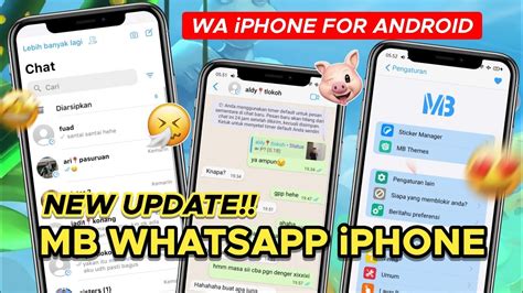 Update MB WHATSAPP IOS V9 64 TERBARU 2023 Clone Unclone WA