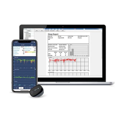 Diagnostica Saturimetri Sensori Pulsossimetro O2RING Monitoraggio