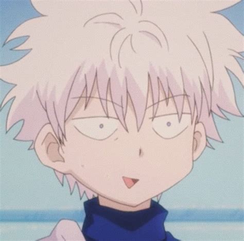 𝐾𝑖𝑙𝑙𝑢𝑎 𝑍𝑜𝑙𝑑𝑦𝑐𝑘 Hunter Anime Anime Expressions Killua