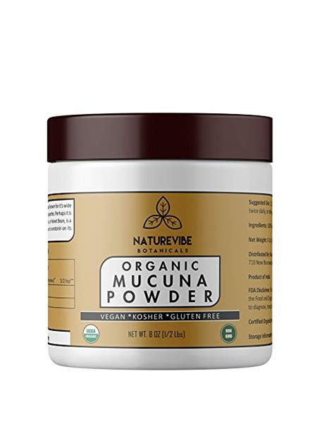 Naturevibe Botanicals Usda Organic Mucuna Powder Walmart