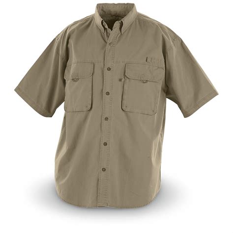 North River® Short Sleeved Outdoor Shirt 162612 Shirts And Polos At