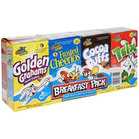 Buy General Mills Assorted Cereal Breakfast Pack Count Single Serve