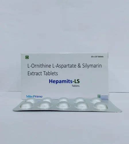 L Ornithine L Aspartate Silymarin Tablets At Rs 1350 Box Hepamerz