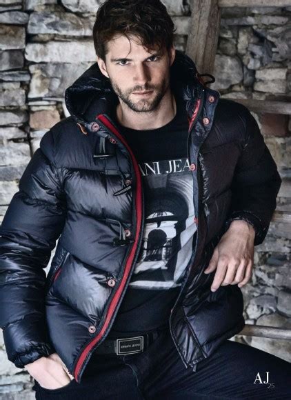 Tomas Skoloudik Fabio Mancini Get Sporty With Armani Jeans Fall