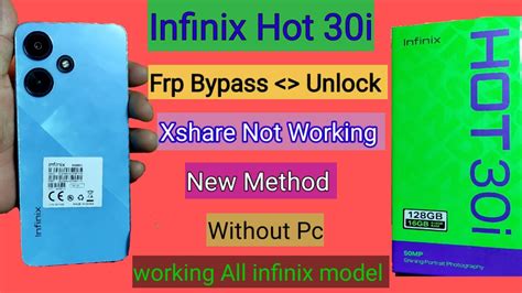 Infinix Hot I Frp Bypass Google Account Remove