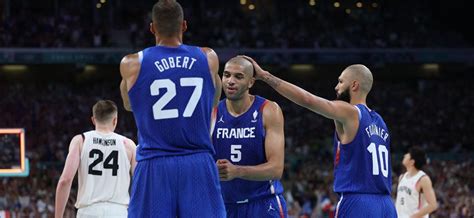 JO 2024 Basket premier gros test pour les Bleus face à l Allemagne