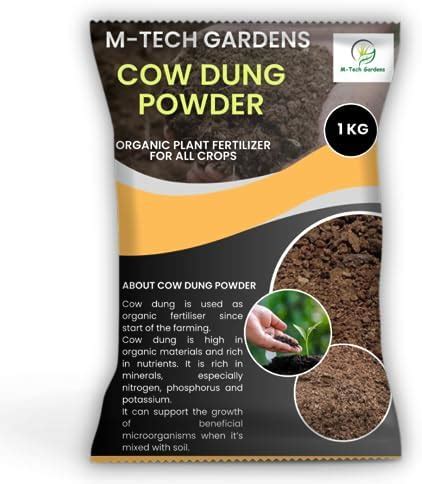 M Tech Gardens Cow Dung Manure Chemical Free Best Organic Fertilizer