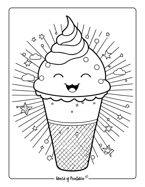 Complex Sheets Summer Coloring Pages