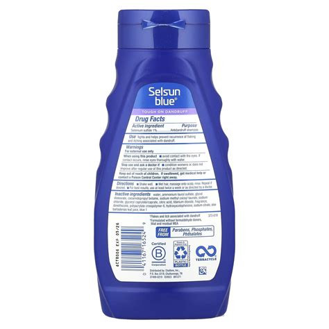 Selsun Blue Champú y acondicionador anticaspa 2 en 1 325 ml 11 oz líq