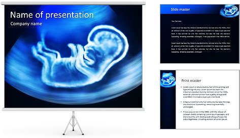 Pregnancy Ultrasound Powerpoint Template Backgrounds Id