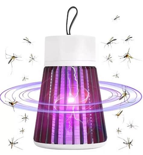 Luminaria Abajur Repelente Mata Mosquito Led UV Eletrônico Pernilongo