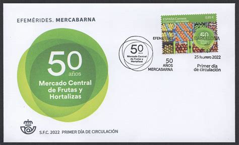 España 2º Centenario 2022 Correo Nº 05546 PD Efemerides 50