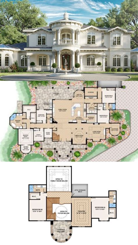 Plan5503 Square Feet 5 Bedroom 4 5 Bathroom